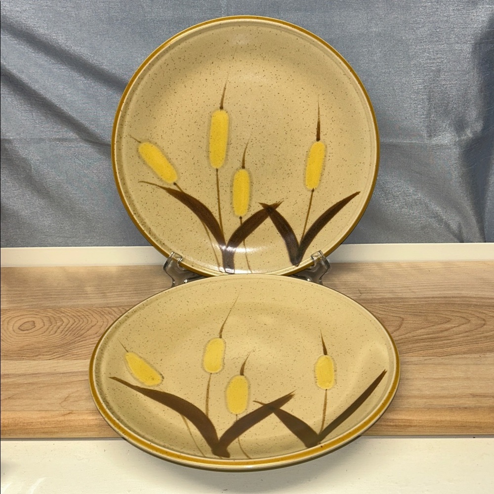 💕set of 2 dinner plate Premiere Japan CANYON KRAFT Meadowland P4052 10,75 inches